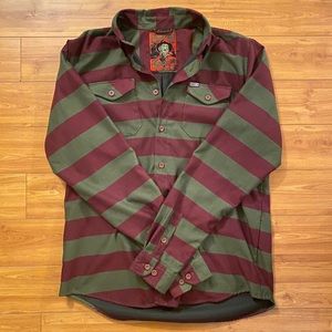 Dixxon Flannel “The Krueger” Size Large Tall Halloween